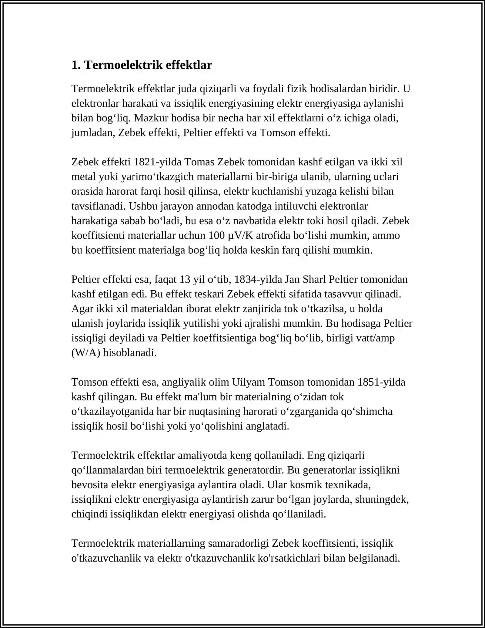 TERMOELEKTRIK HODISALAR 3