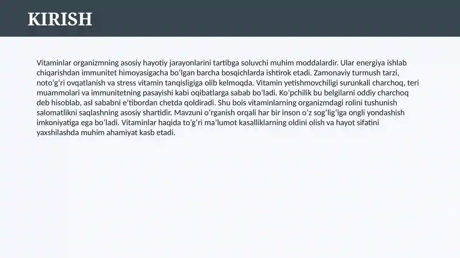 VITAMINLAR 3