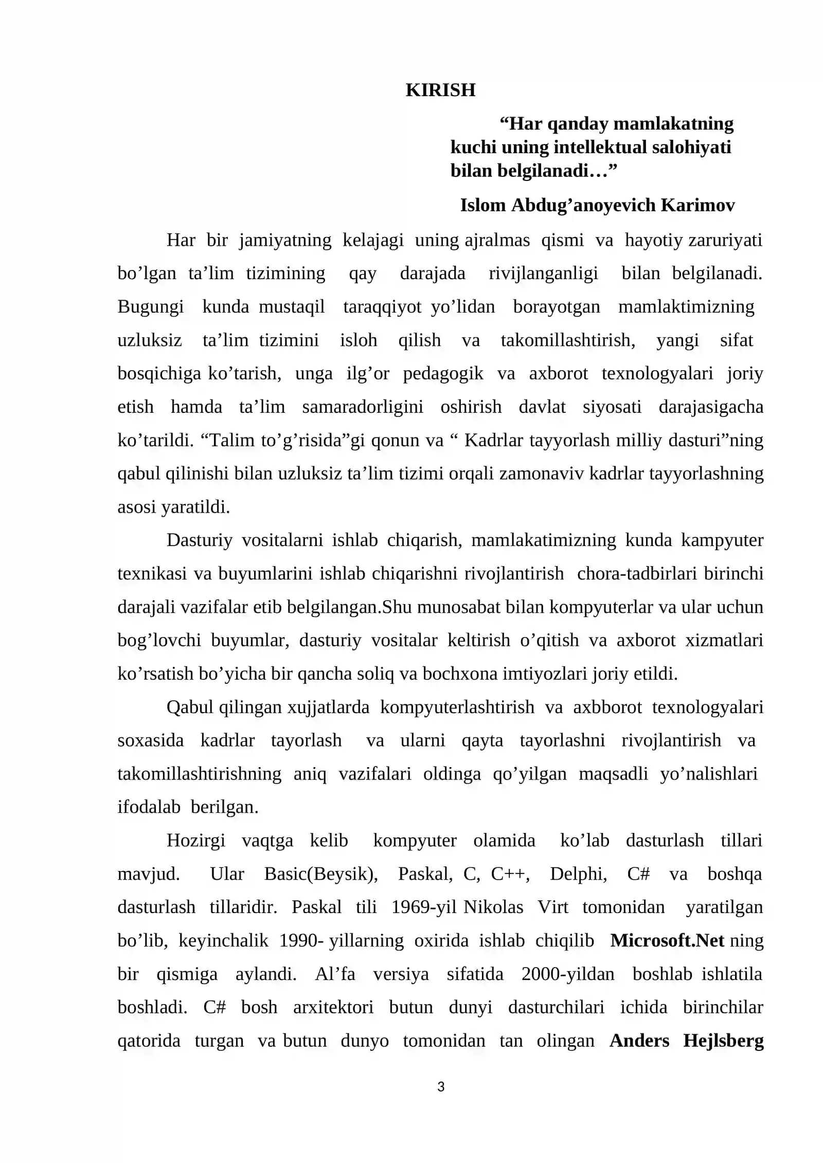 C# dasturi yordamida tir dasturini yaratish 3