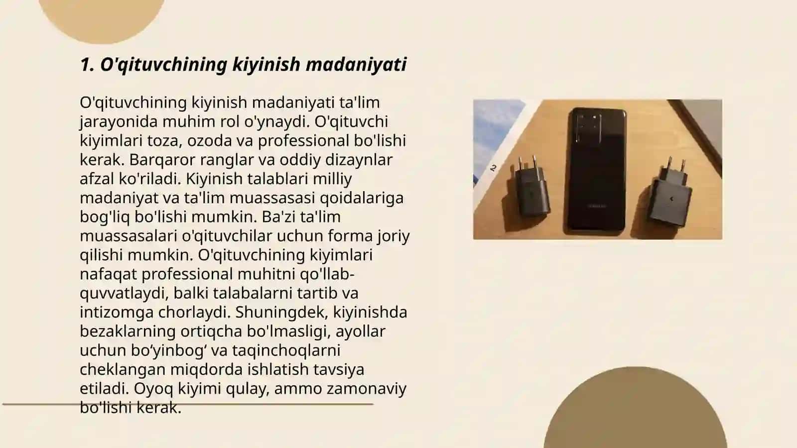 O'qituvchining kiyinish madaniyati 3