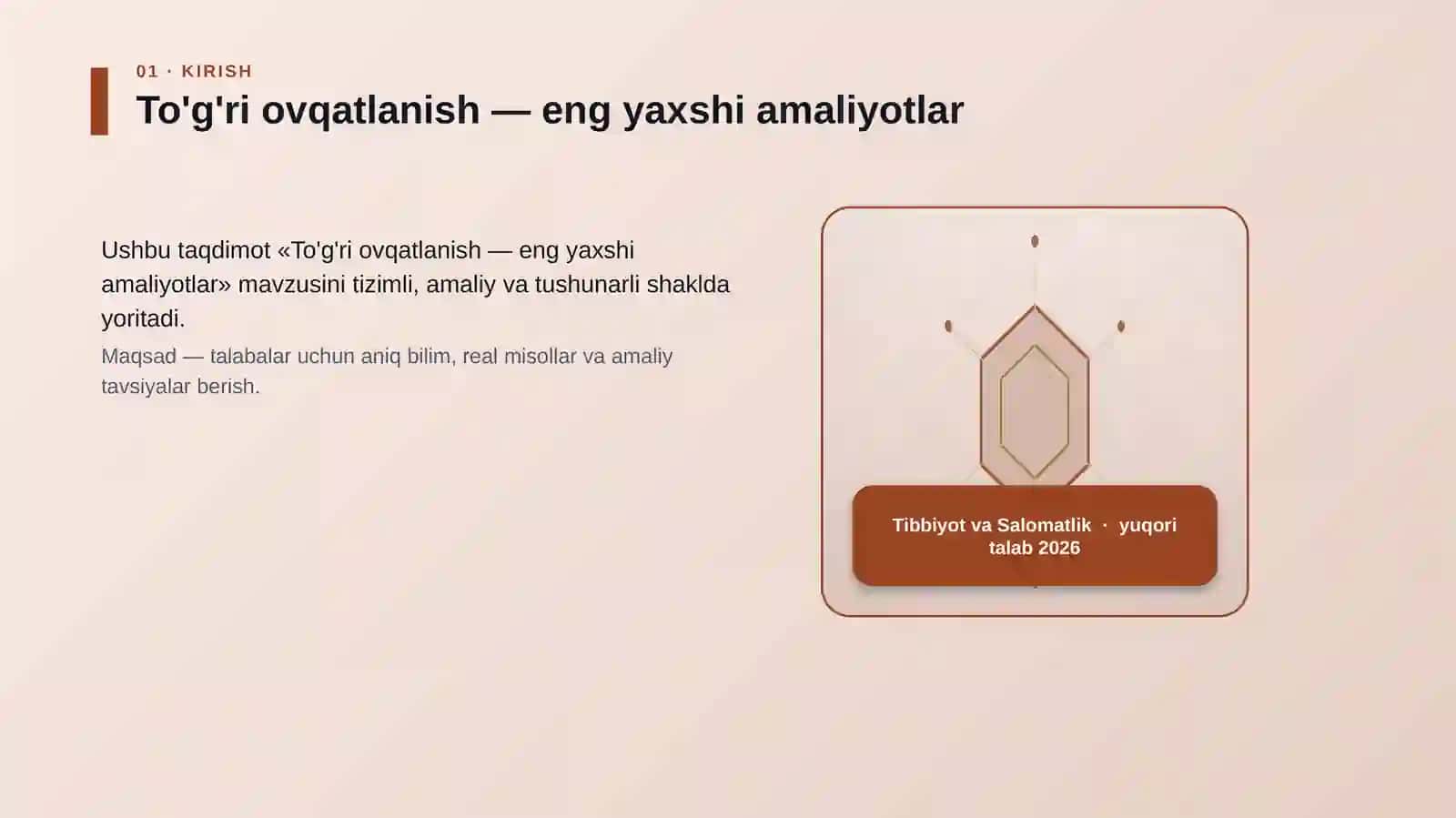 To'g'ri ovqatlanish — eng yaxshi amaliyotlar 3