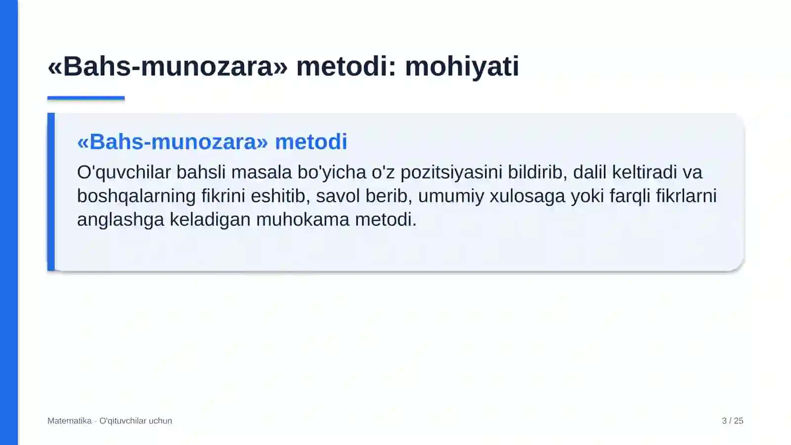 matematika darslarida bahs munozara metodidan foydalanish 1708 3