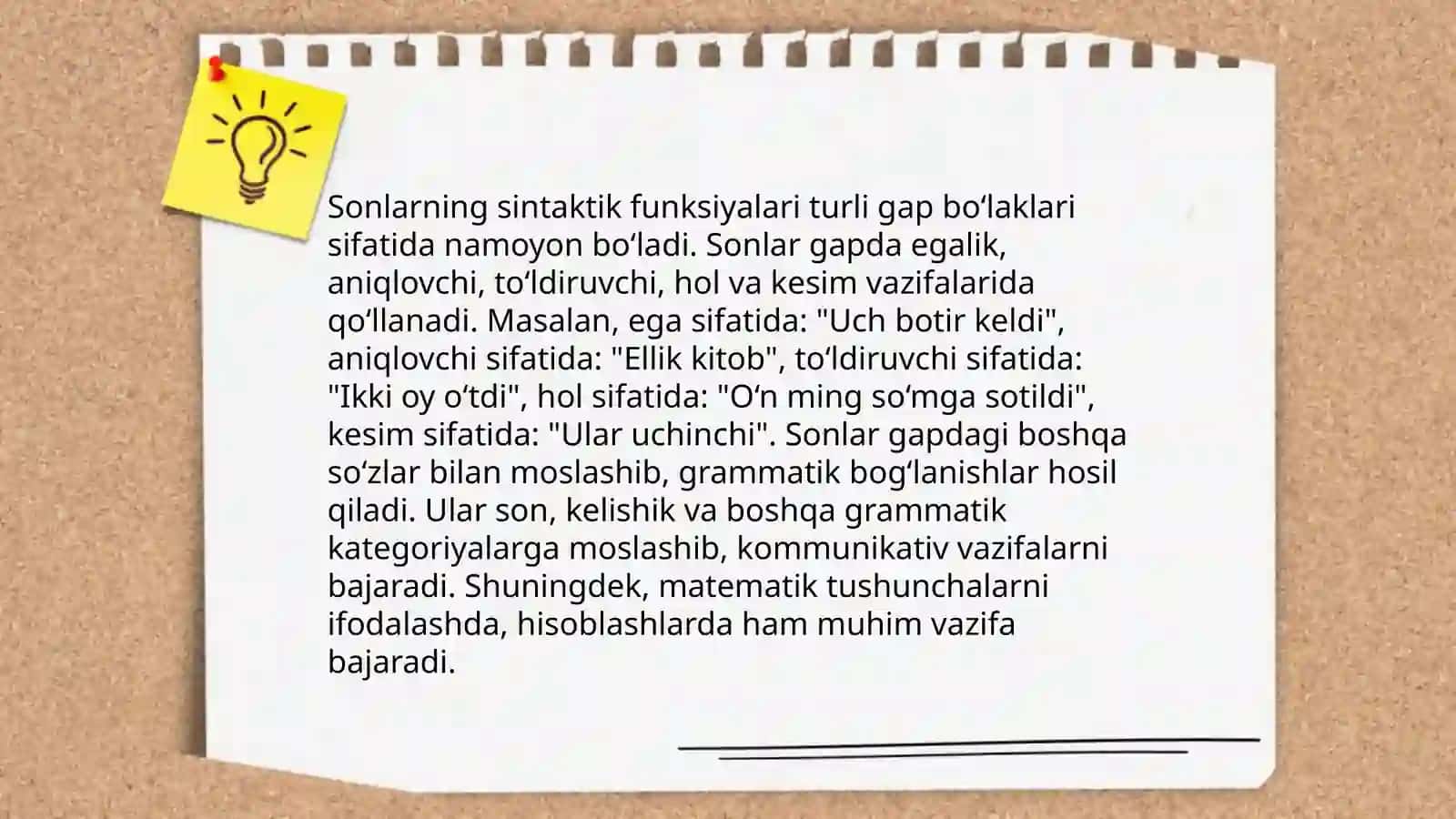 Son va olmoshning semantik xususiyatlari 3