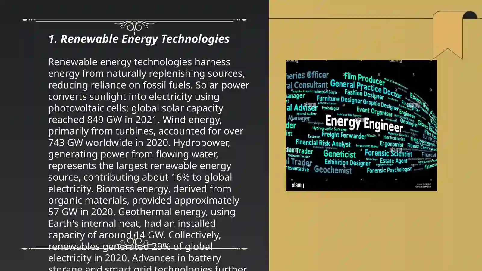 Plan "Renewable Energy Technologies" 3