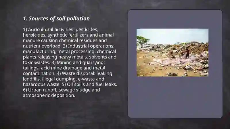 Soil pollution 3