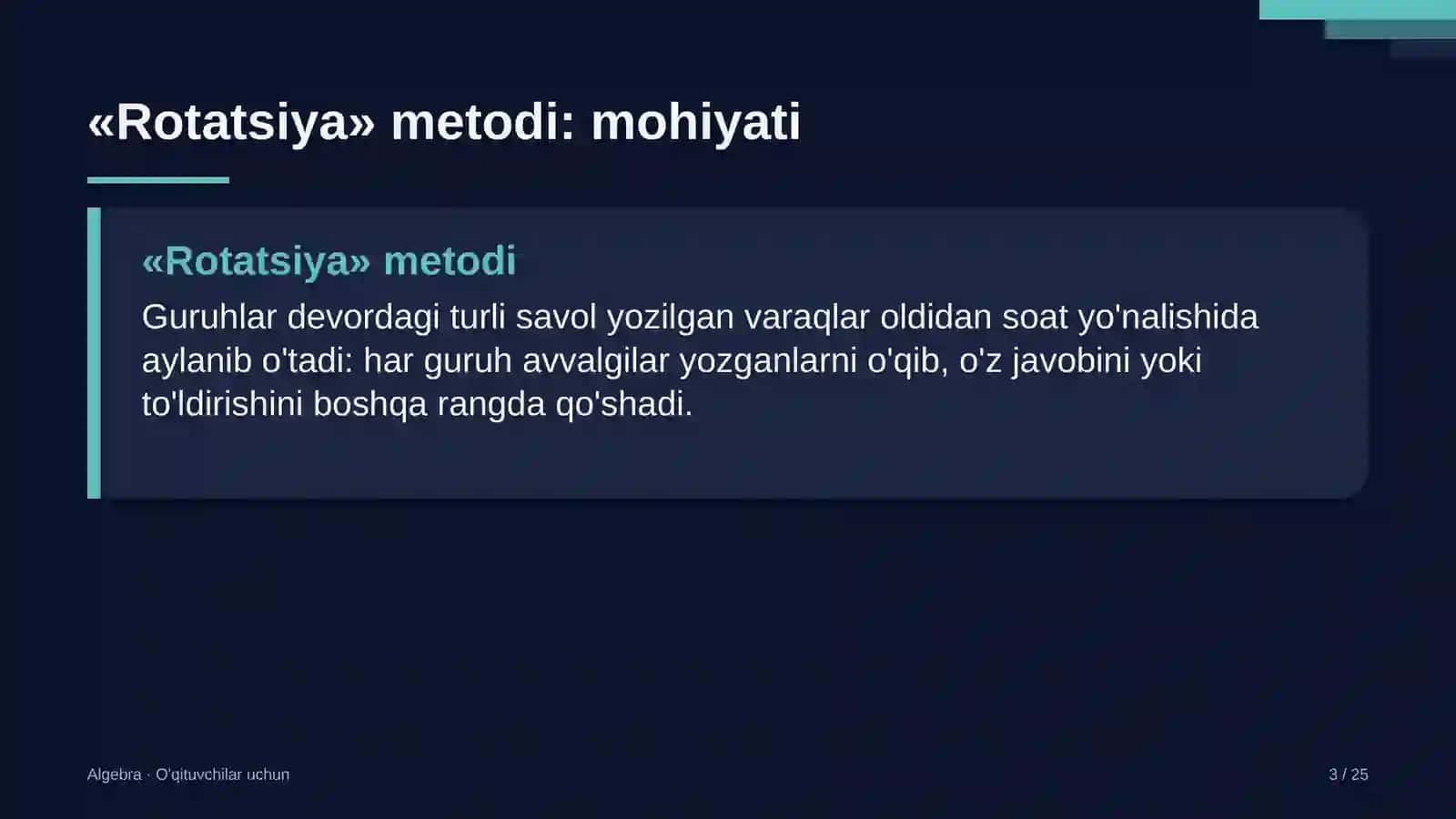 algebra darslarida rotatsiya metodidan foydalanish 1699 3