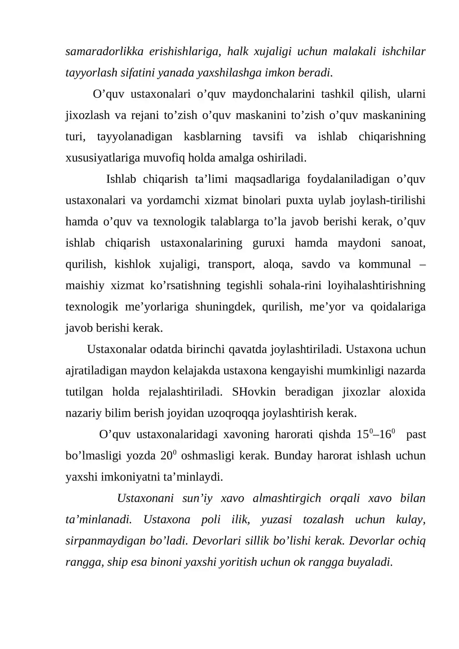 O’quv ustasining hisoboti 3