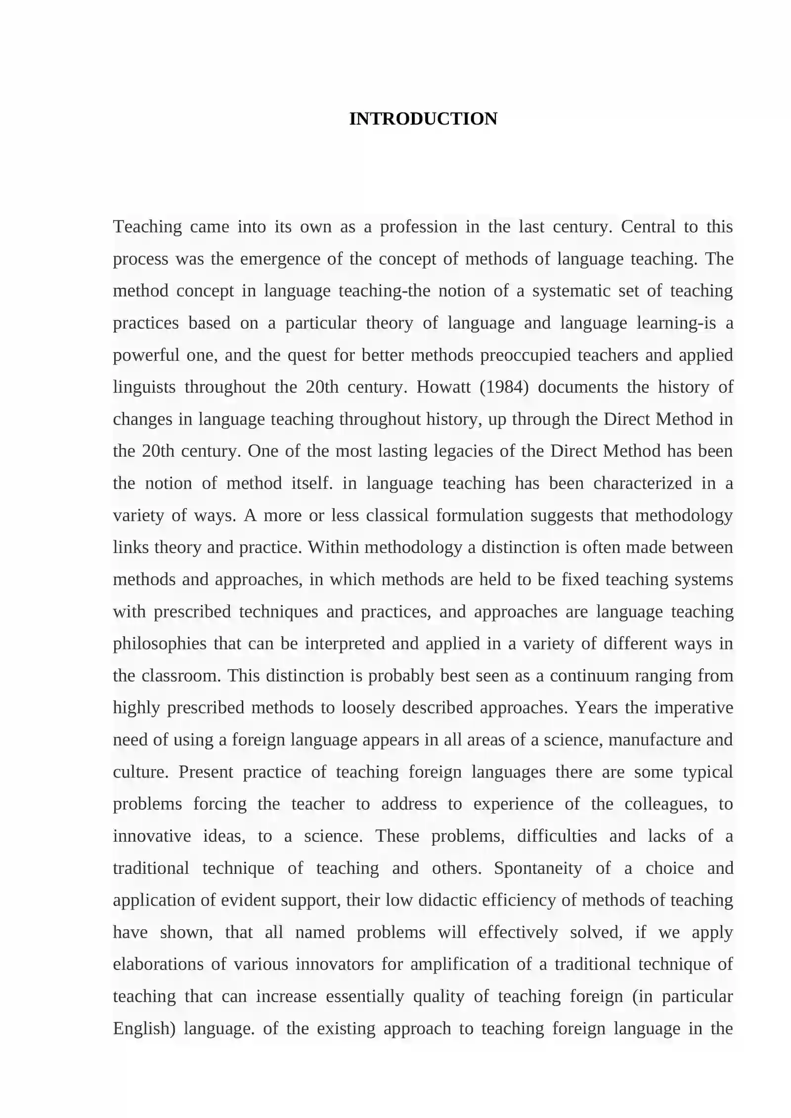 METHODS OF TEACHING ENGLISH LANGUAGE 3