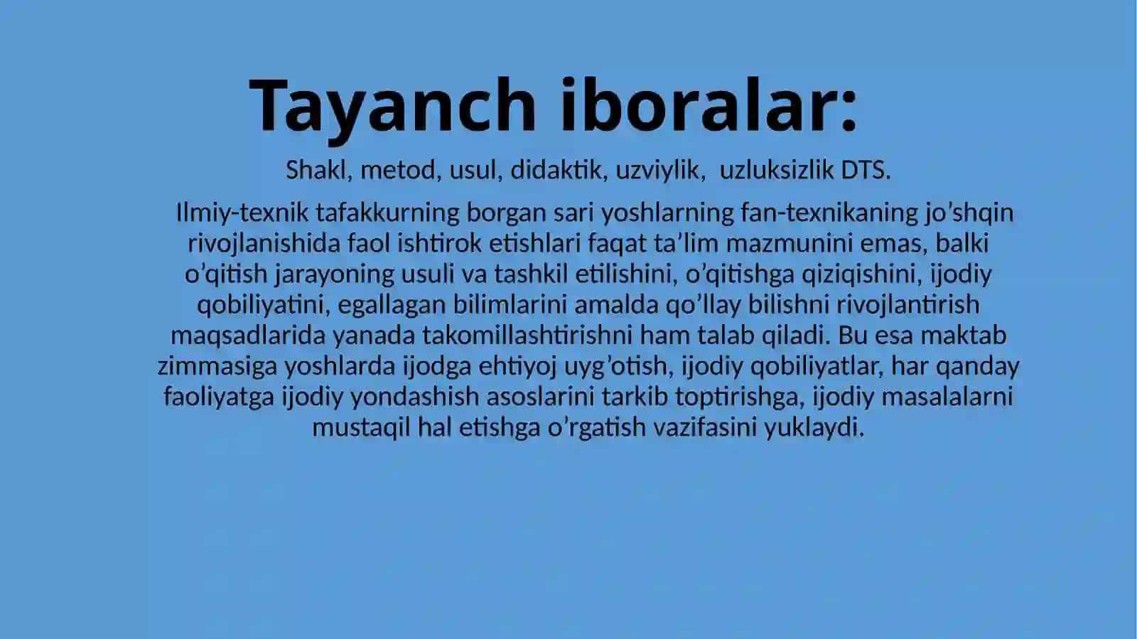 Texnologiya  ta’limi  va  texnologik  vositalar 3