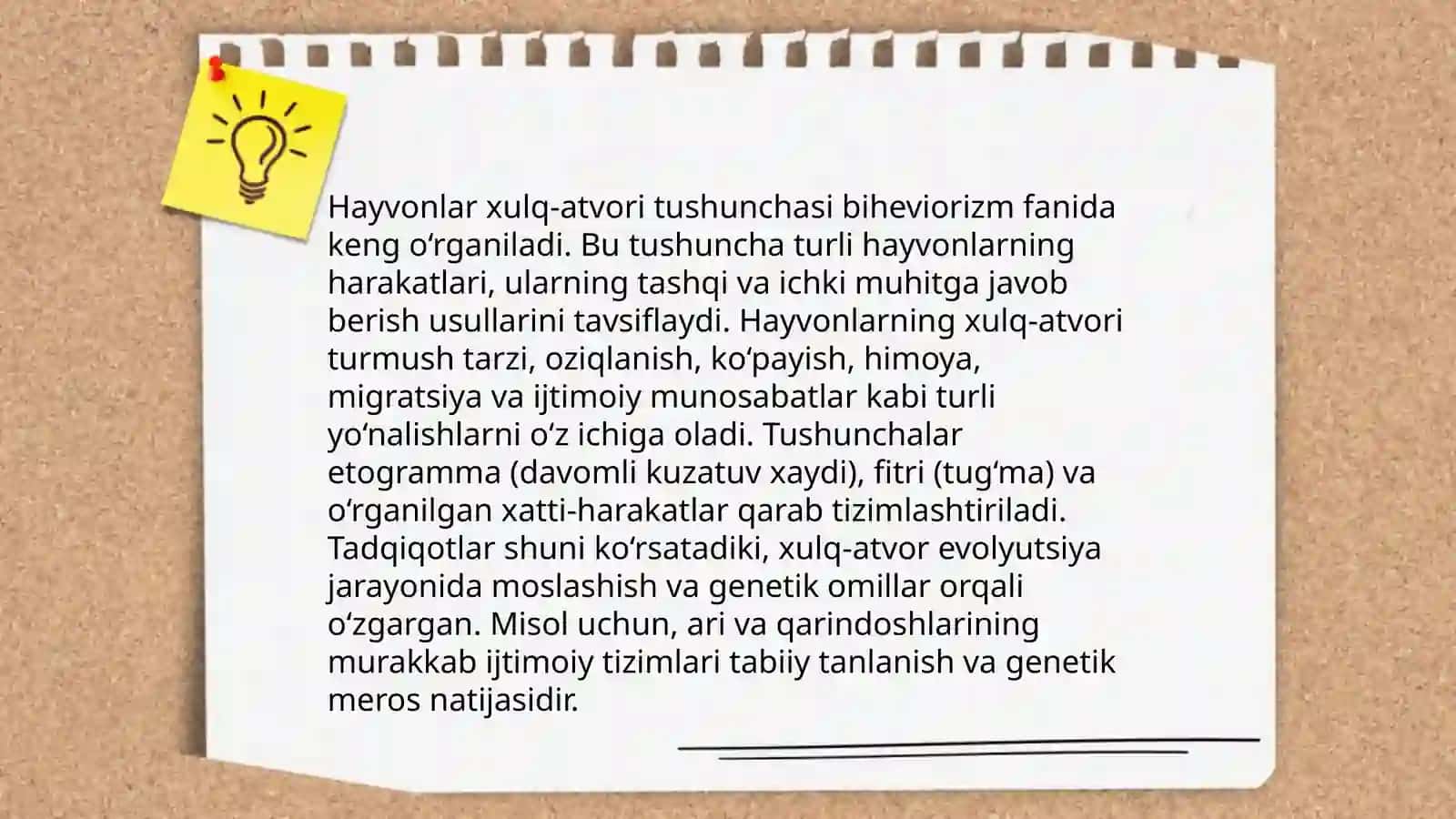 Umumiy psixologiya fanidan Hayvonlar hatti harakatlarini obyektiv o'rganish mavzusi 3