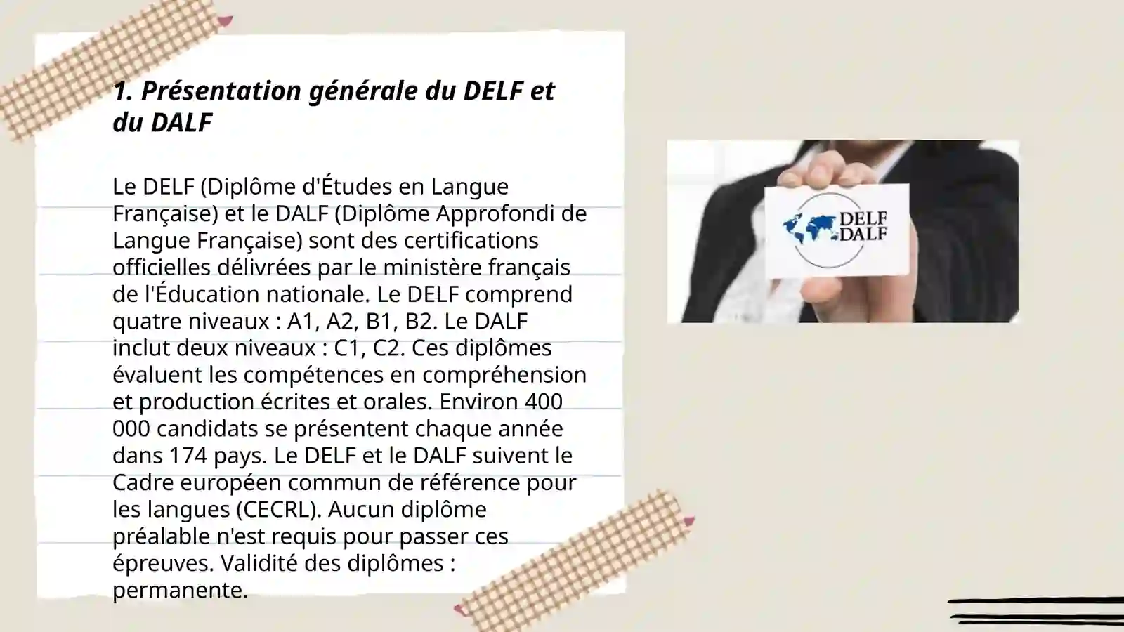 DELF et DALF 3