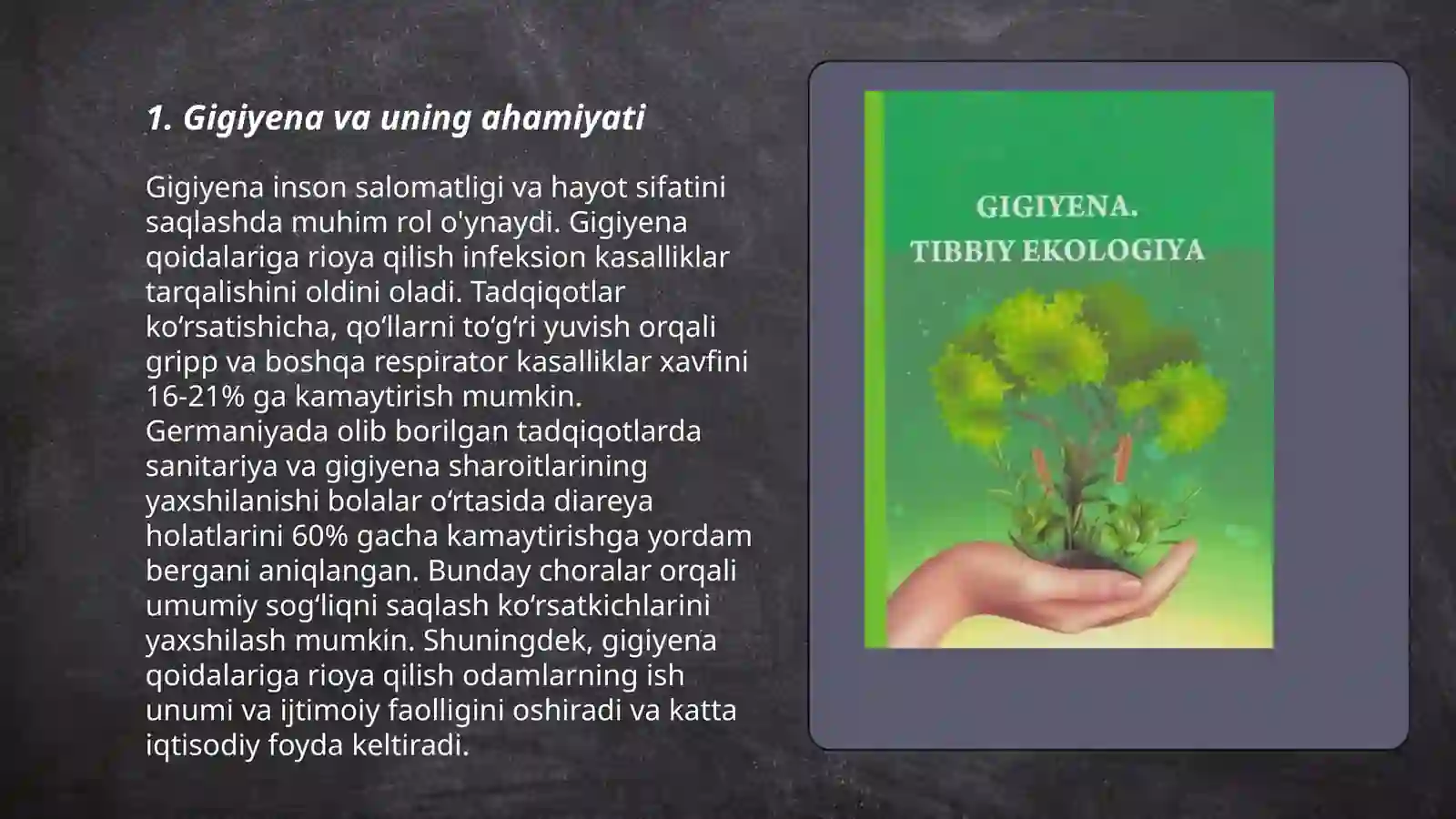 Gigiyena tarixi va moduli 3