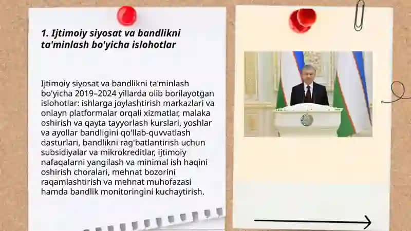 Ijtimoiy Sohada Amalga Oshirilayotgan O'zgarishlar Mazmun-mohiyati 3
