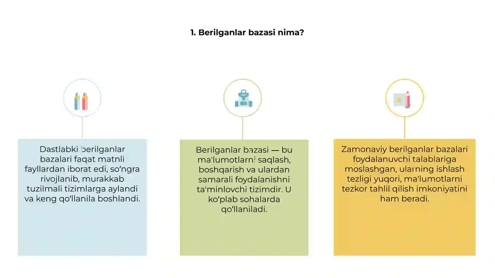 Berilganlar bazasi tushunchasi 3