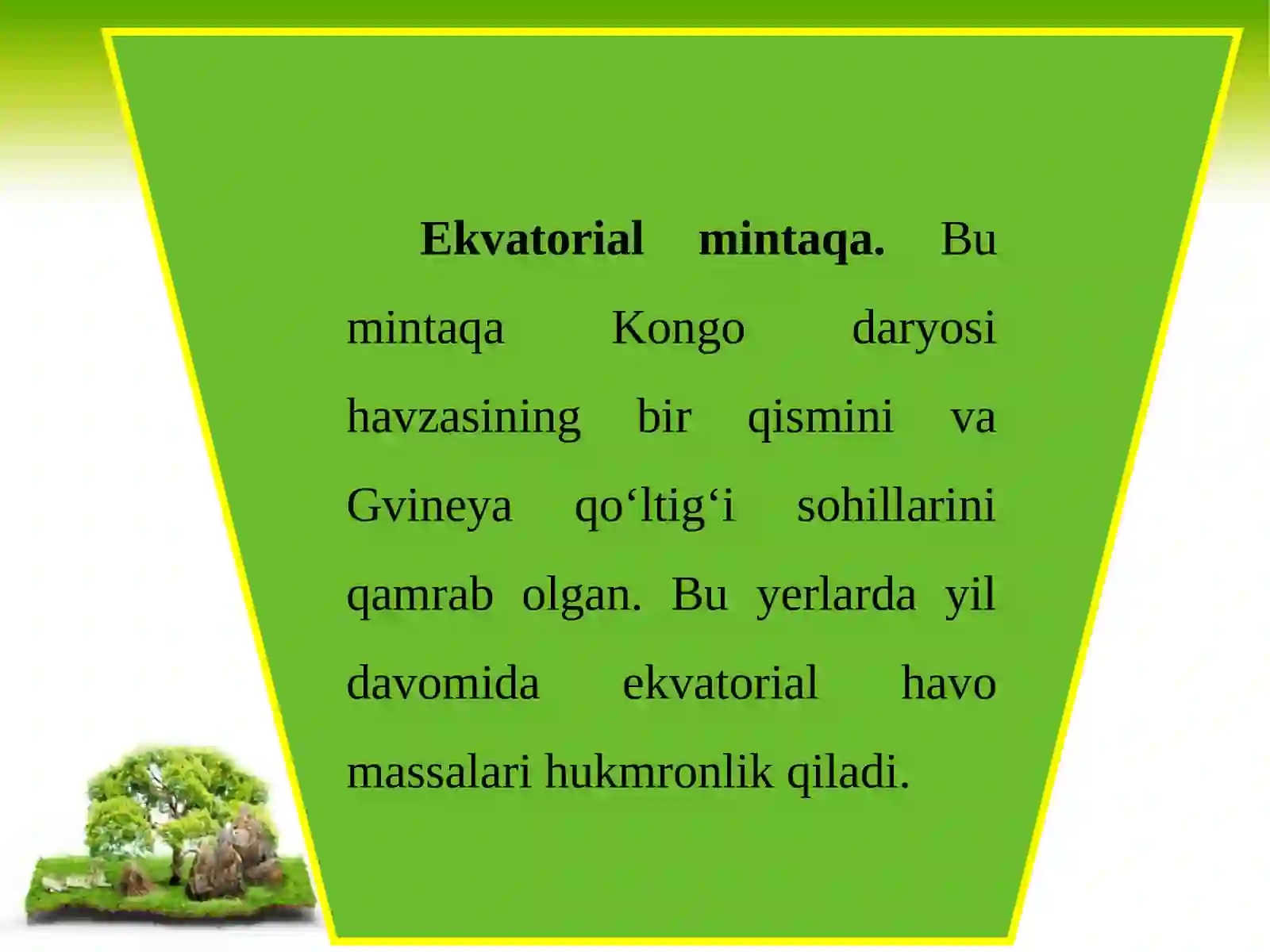 Afrikada iqlim mintaqalari 3