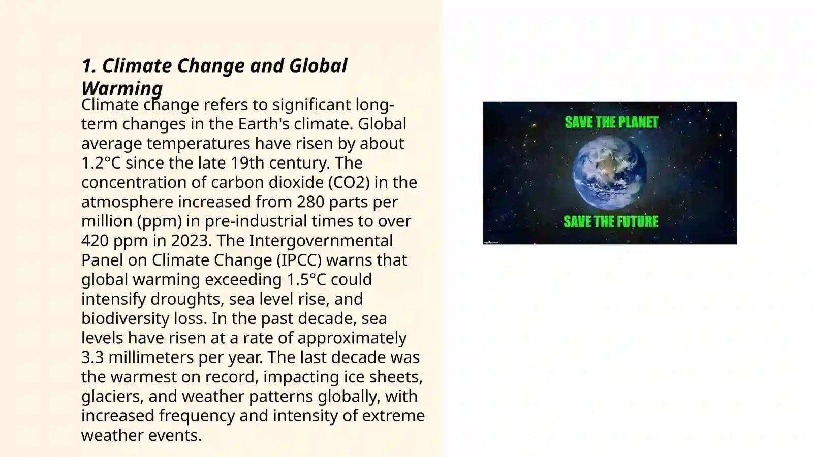 Save our planet 3