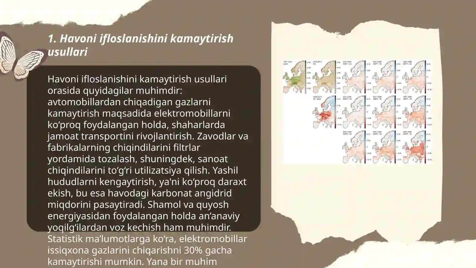 Havoni ifloslanishini kamaytirish usullari 3