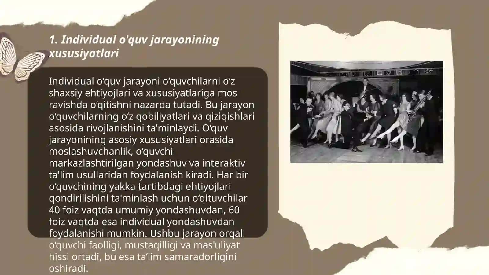 Pedagogik ta'sir ko'rsatishning individual va guruhli shakillari 3