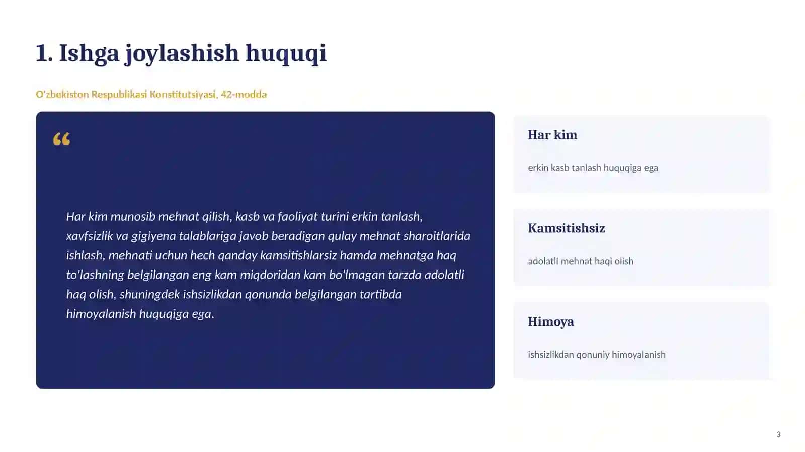ISHGA JOYLASHISH 3