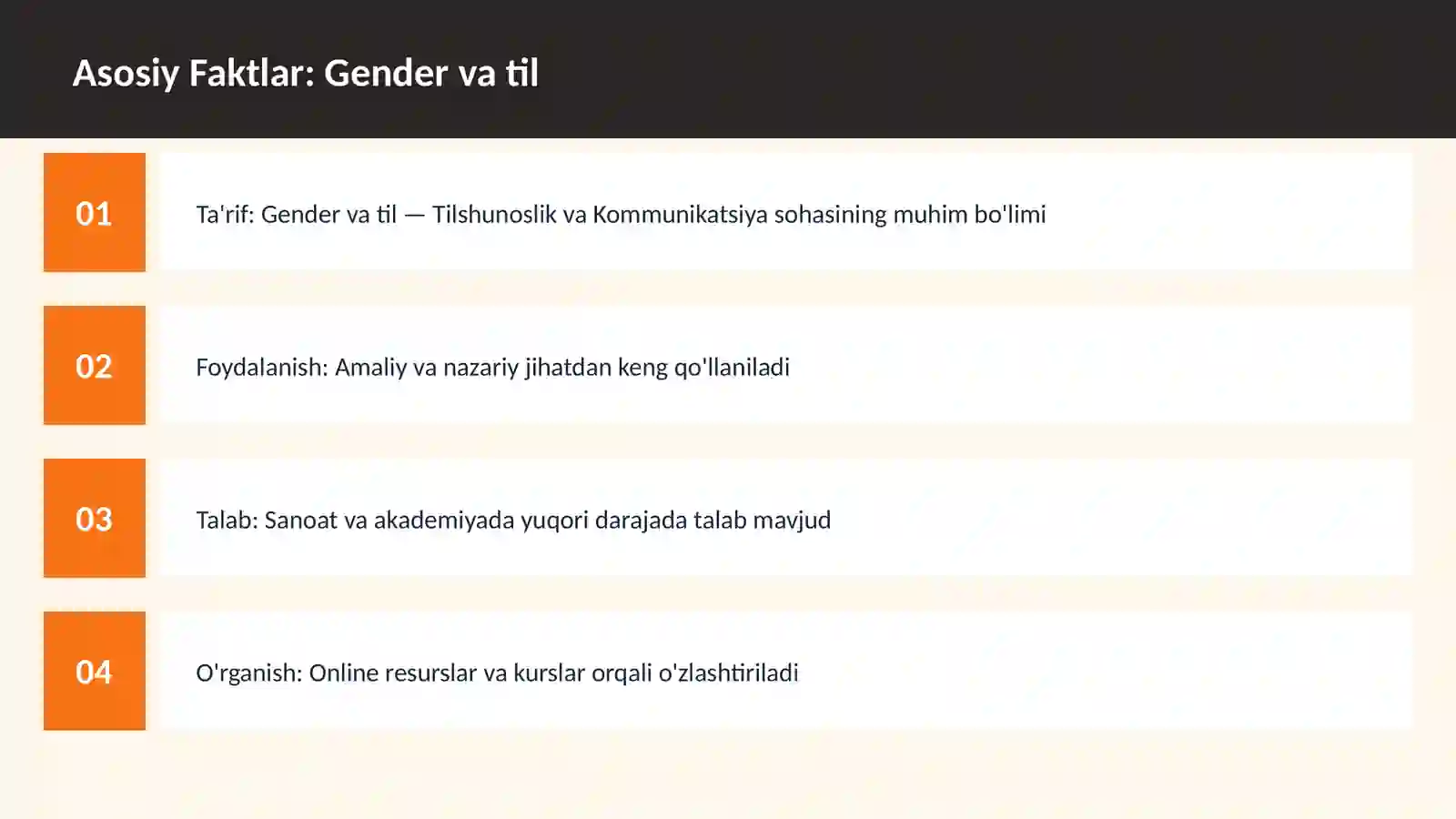 Gender va til 3