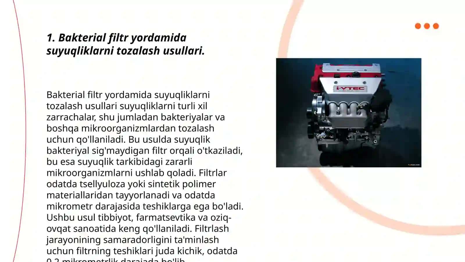 Bakterial filtr yordamida filtrlash, dori tayyorlashda bakteritsid lampalarni qo'llanilishi 3