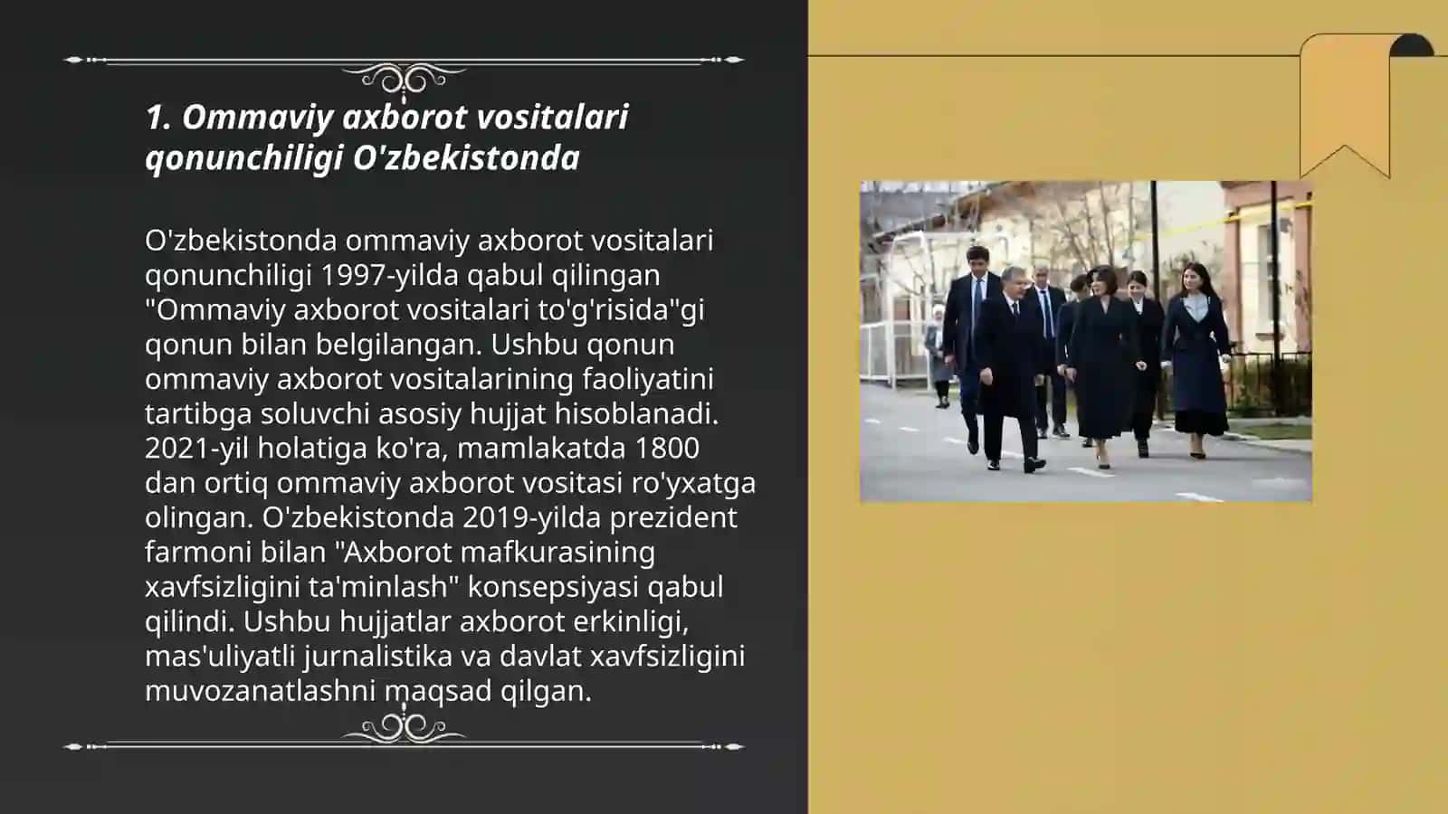 O'zbekiston Respublikasida ommaviy axborot vositalari faoliyati 3