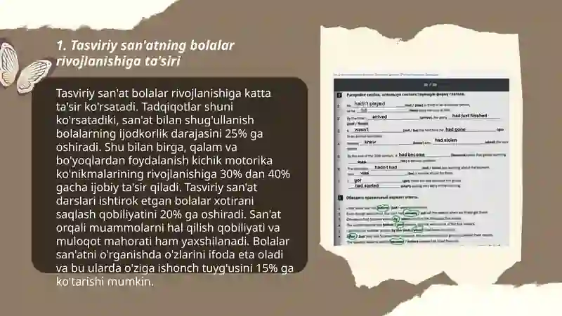 Tasviriy san'atning bolalar rivojlanishiga ta'siri 3