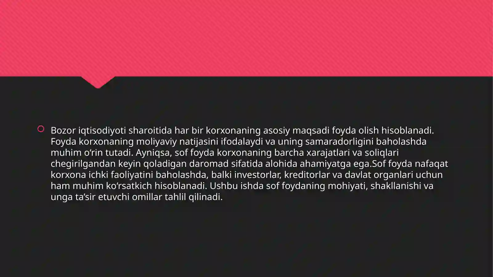 Soffoyda va unga tasir etuvchi omillar tahlili 3