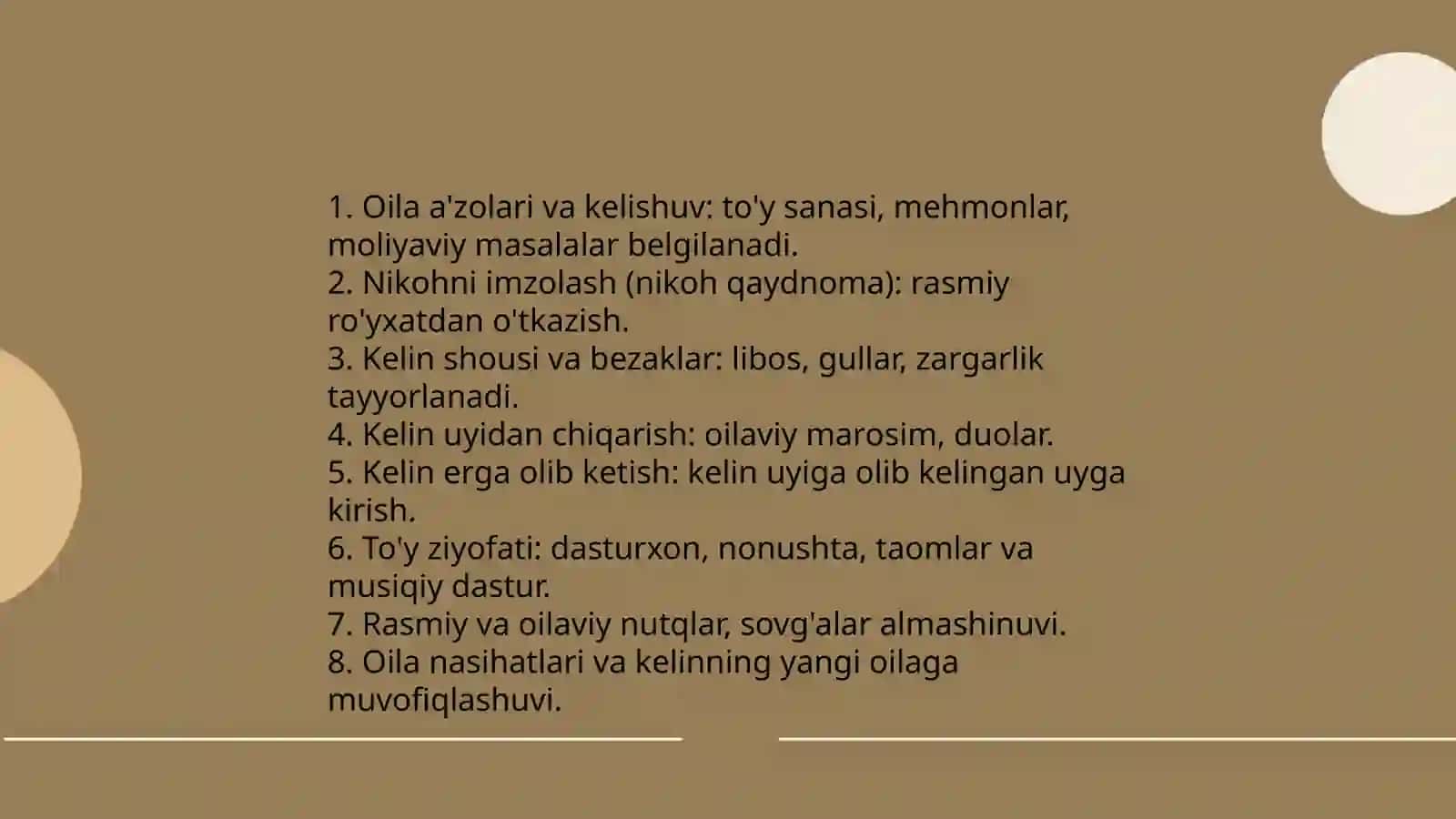 O'zbek oilasidagi urf odatlar va marosimlar 3