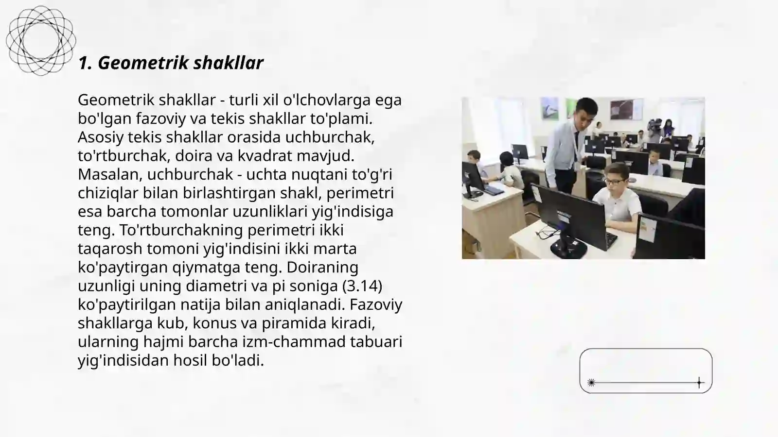 Geometrik shakllar 3