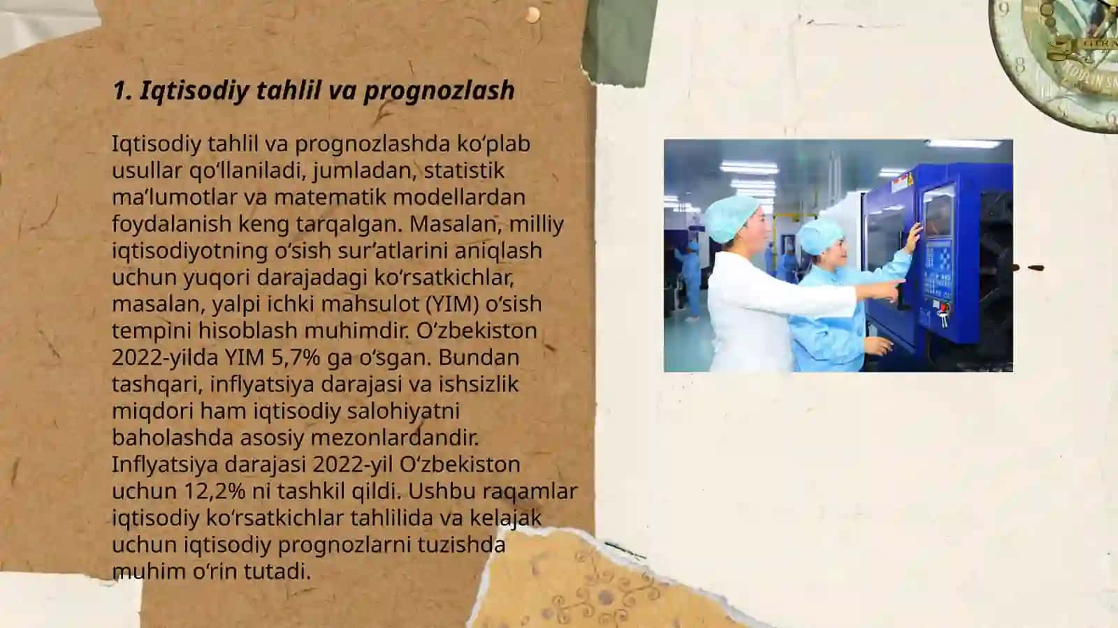 Iqtisodiy tahlil va prognozlash 3