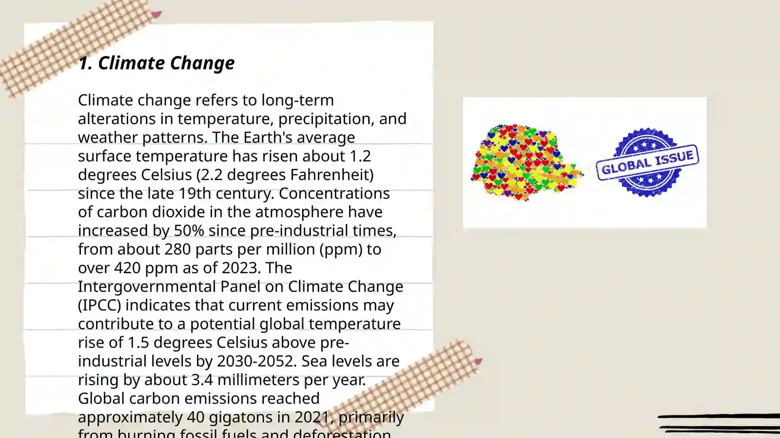Global issues 3