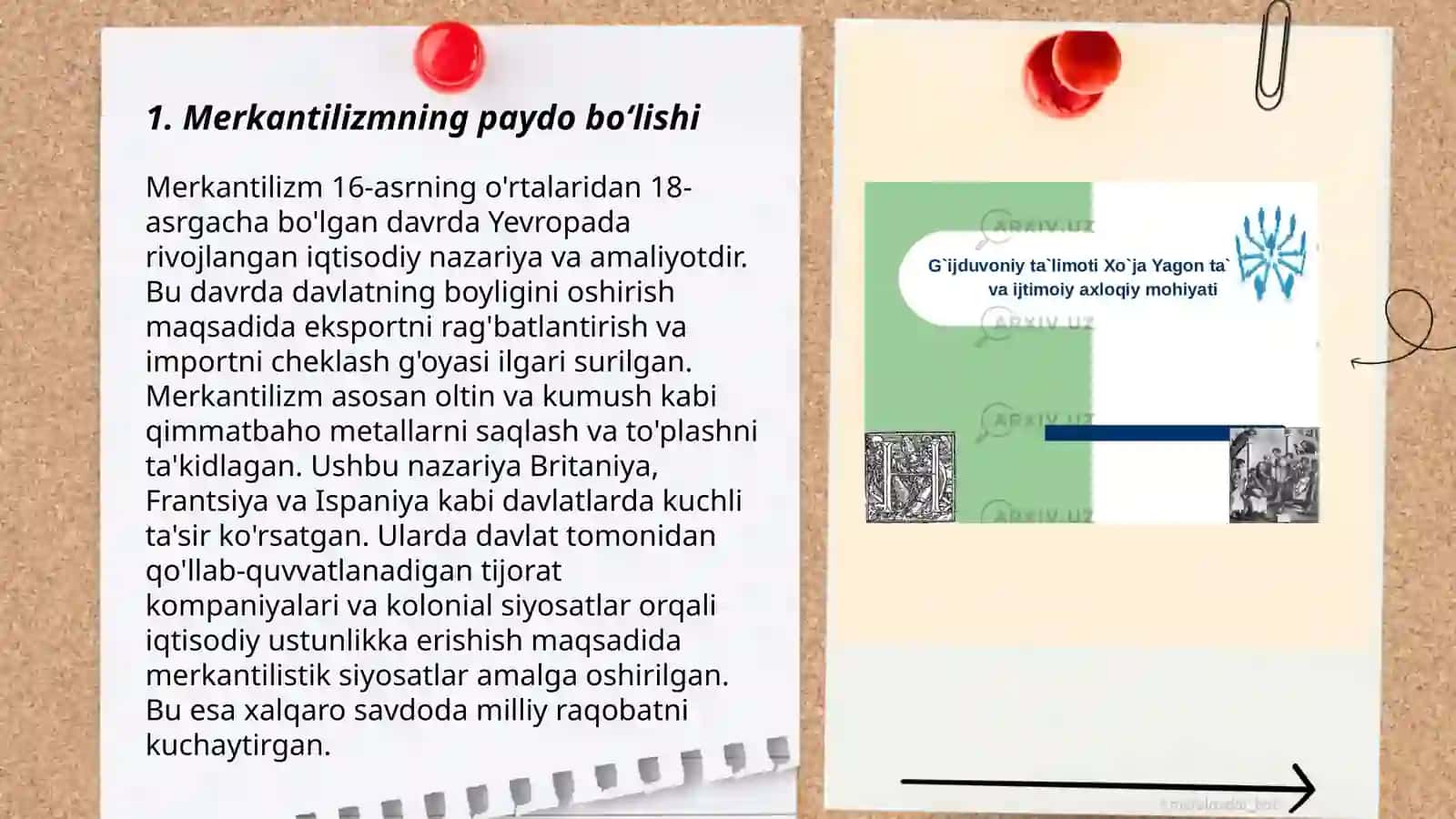 Merkantilizm iqtisodiy ta'limotning mohiyati va ahamiyati 3