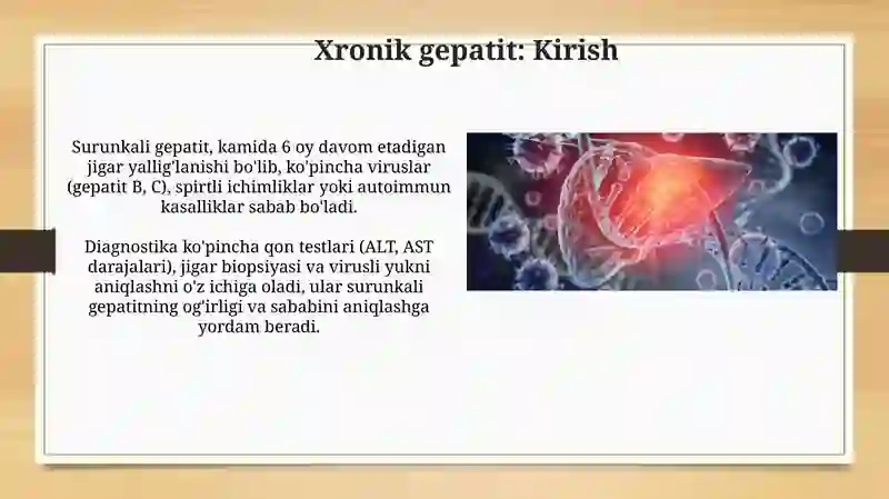 Surunkali gepatitlar 3