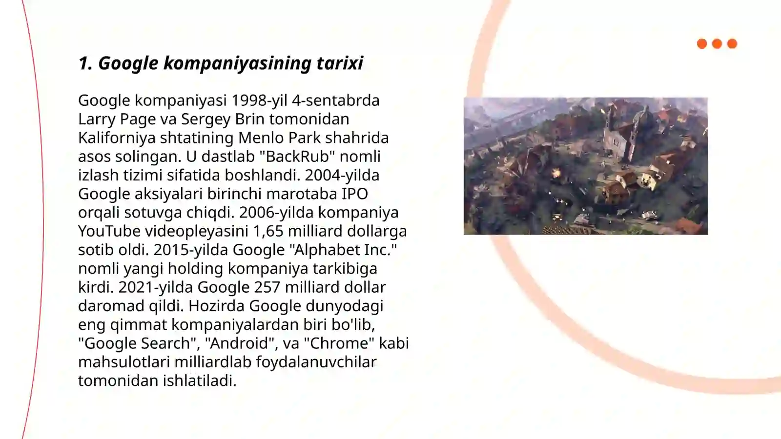 Google kompaniyasining tarixi 3
