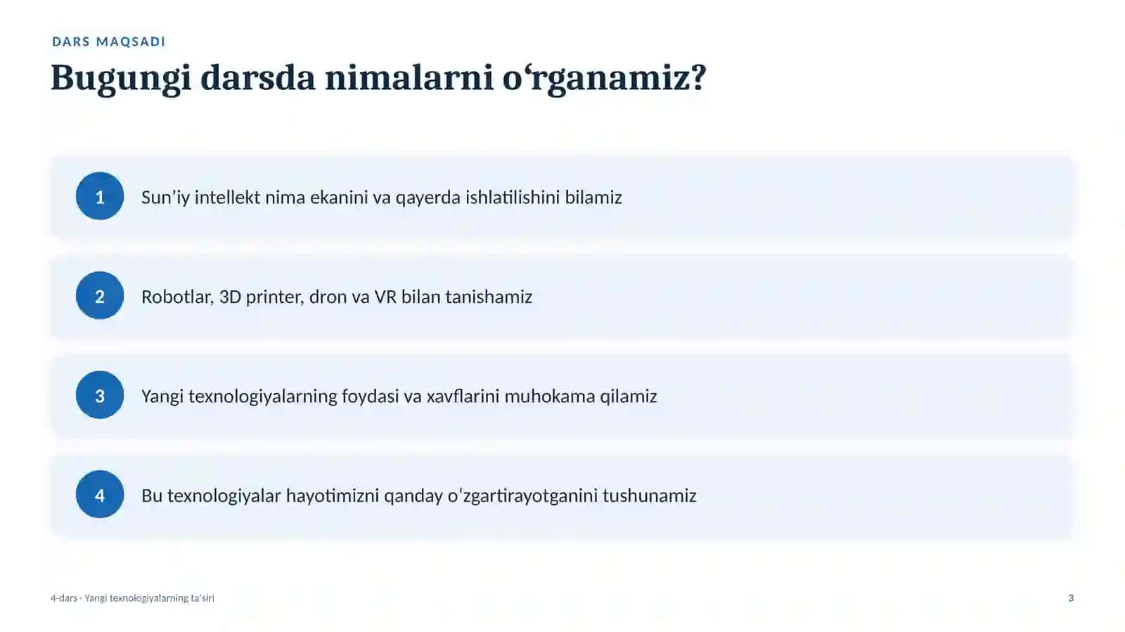 Yangi texnologiyalarning taʼsiri 3