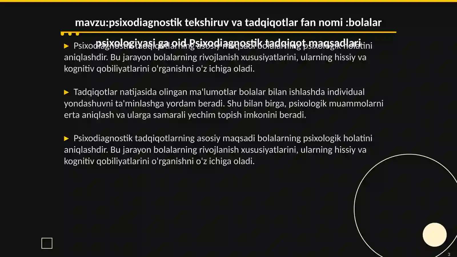 psixodiagnostik tekshiruv va tadqiqotlar 3