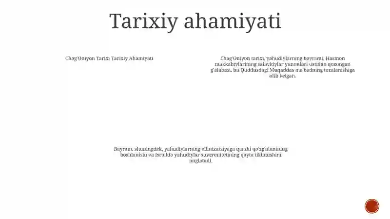 Chag'Oniyon Tarixi 3