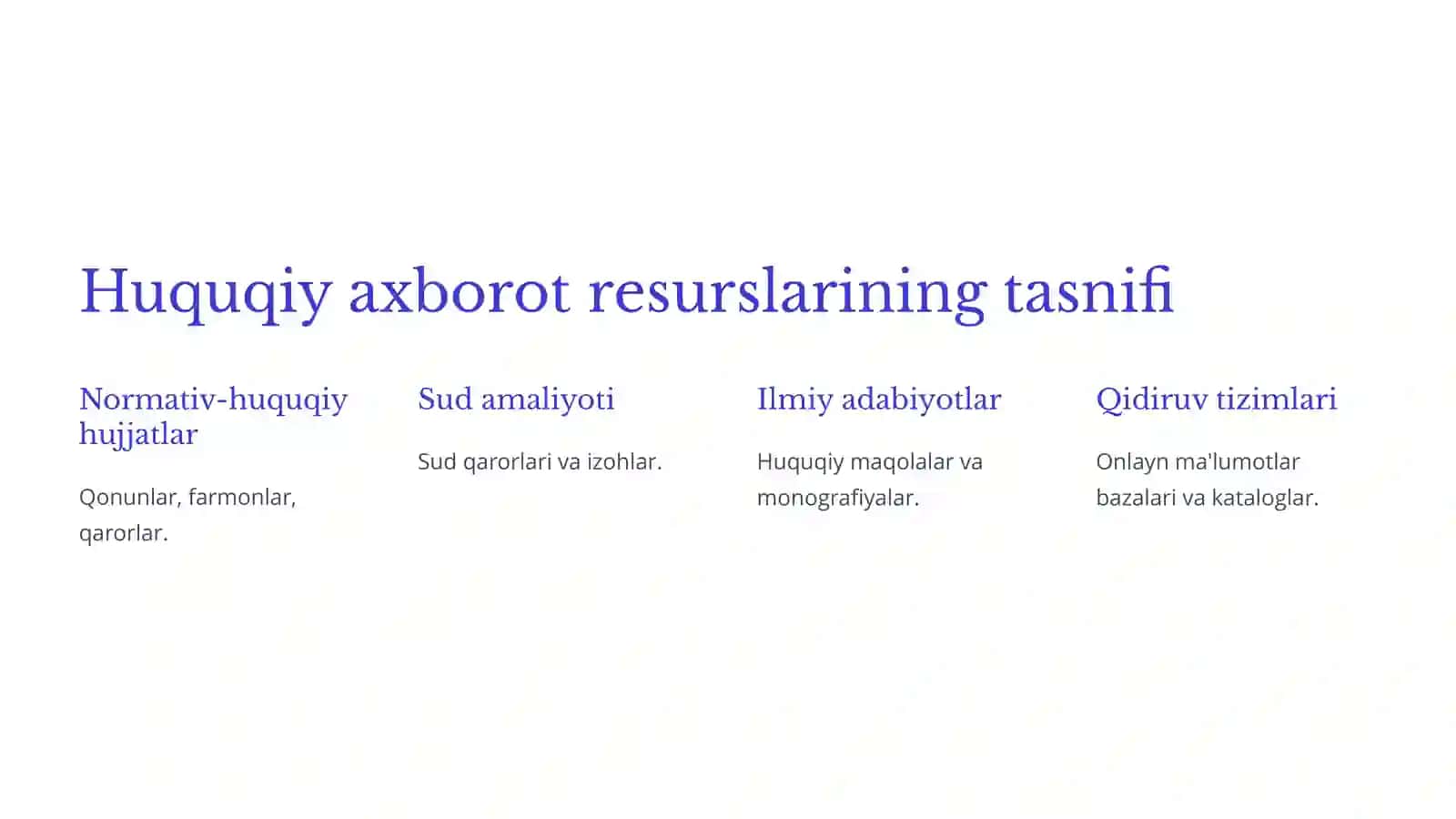Huquqiy axborot resurslari va turlari 3