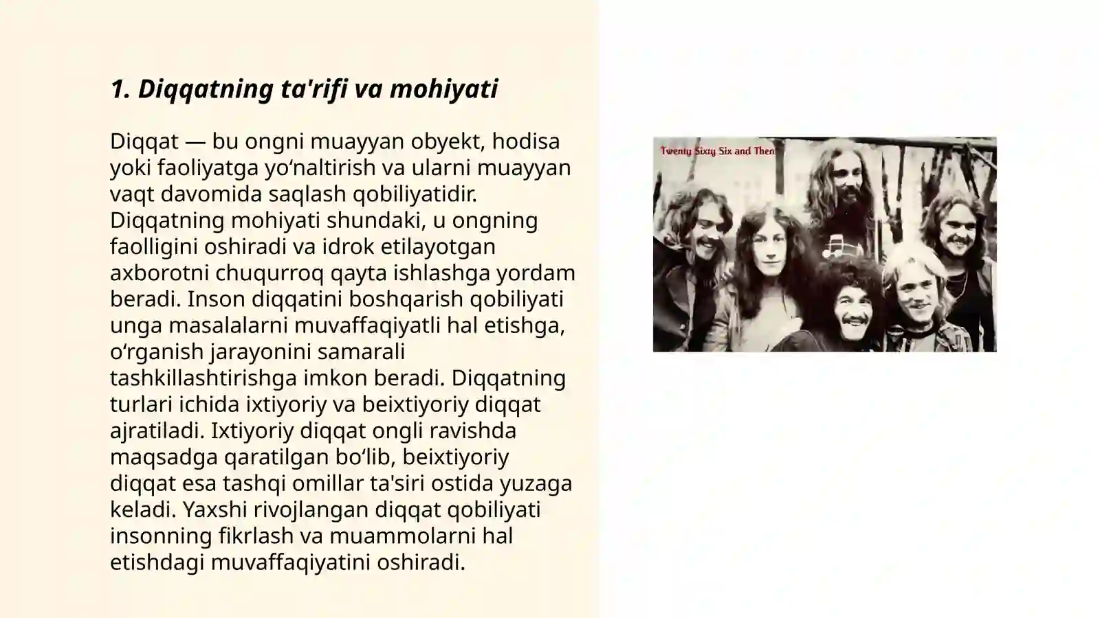 Diqqat haqida tushuncha va uning nerv-fiziologik hususiyatlari 3