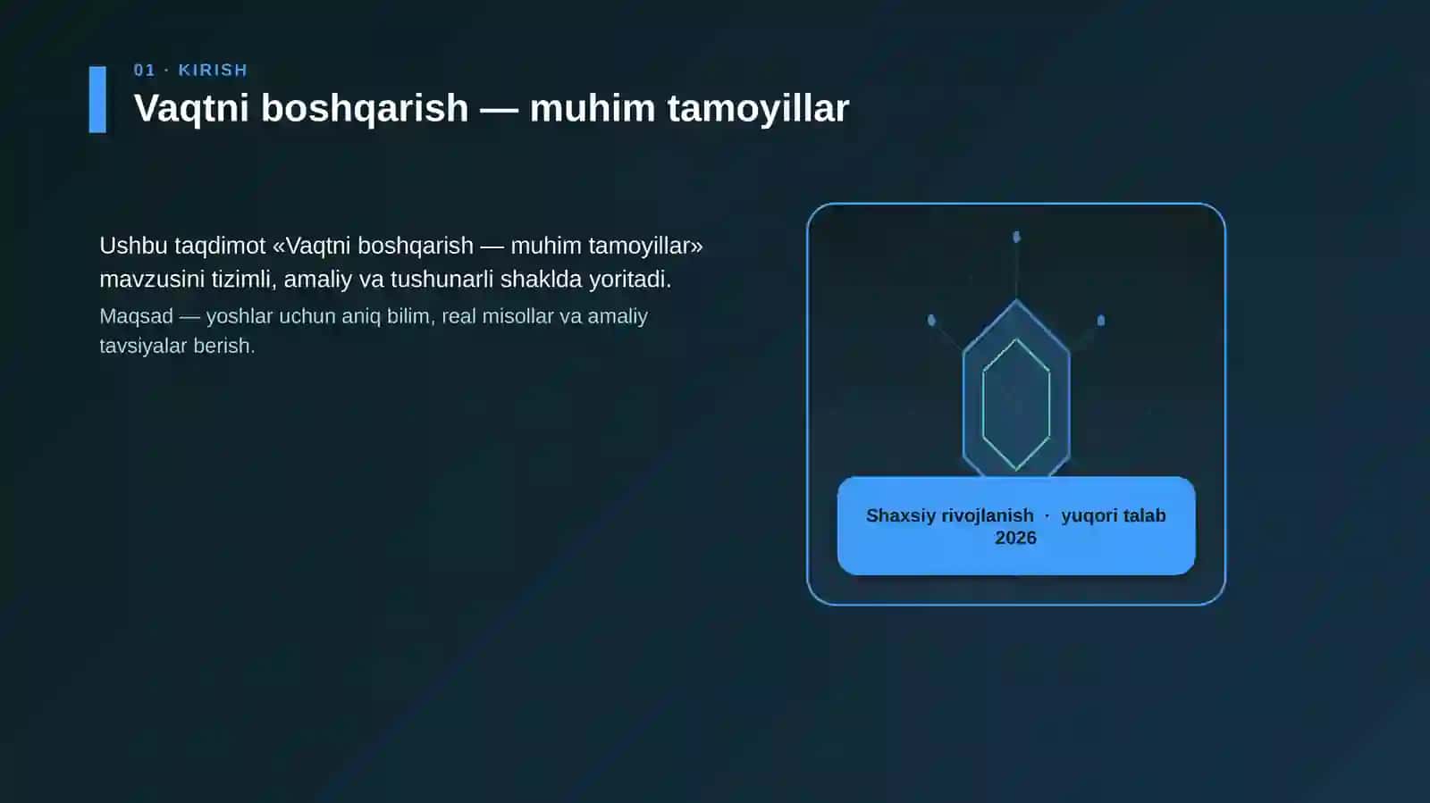 Vaqtni boshqarish — muhim tamoyillar 3
