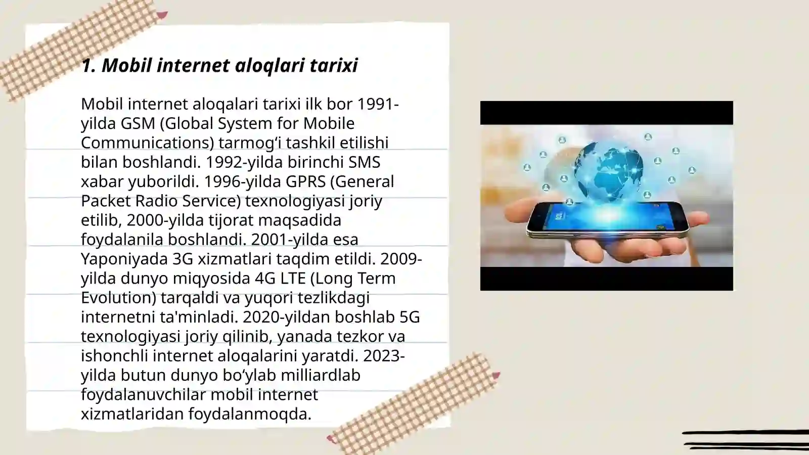 Mobil internet aloqlari 3