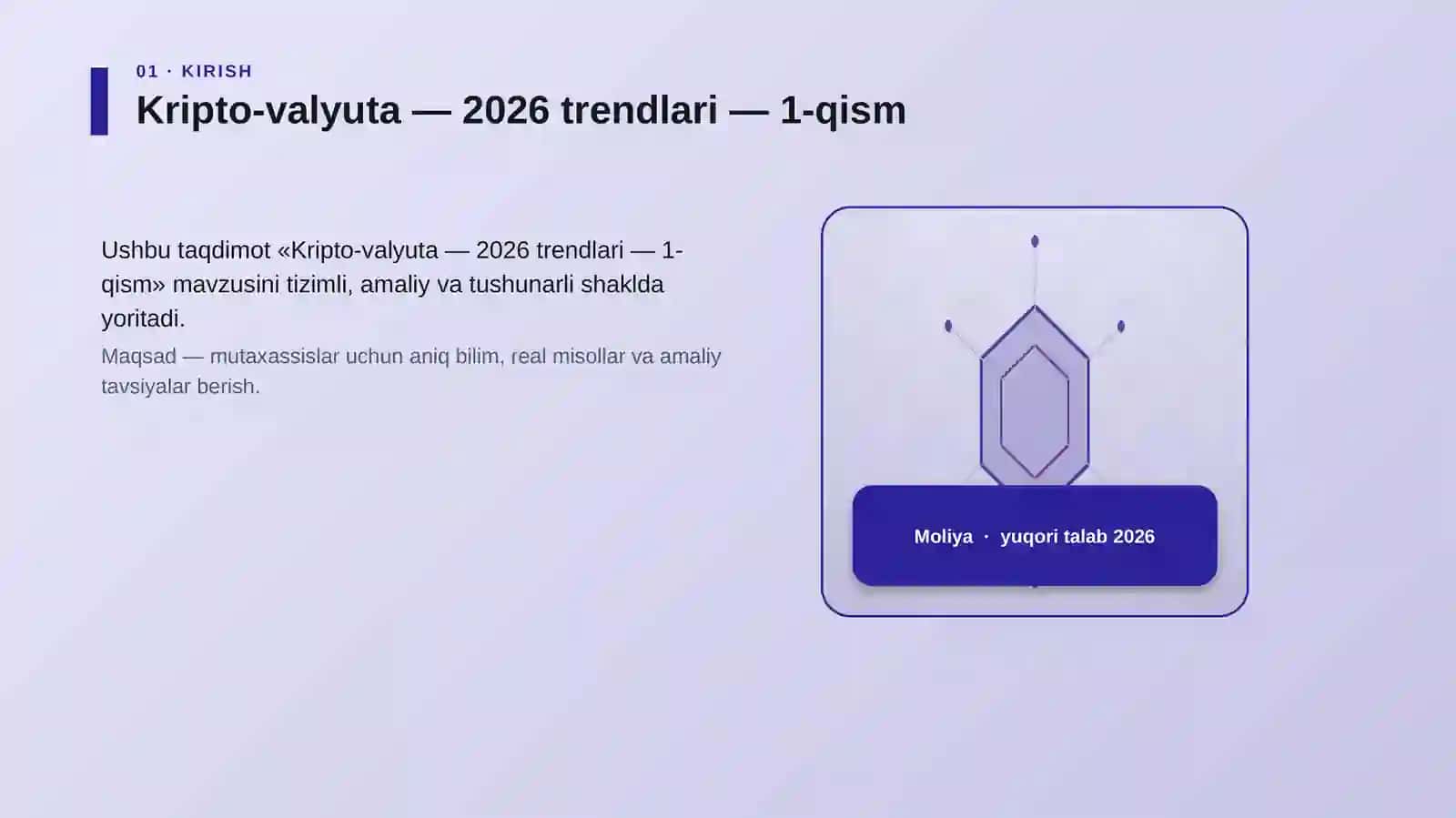 Kripto-valyuta — 2026 trendlari — 1-qism 3