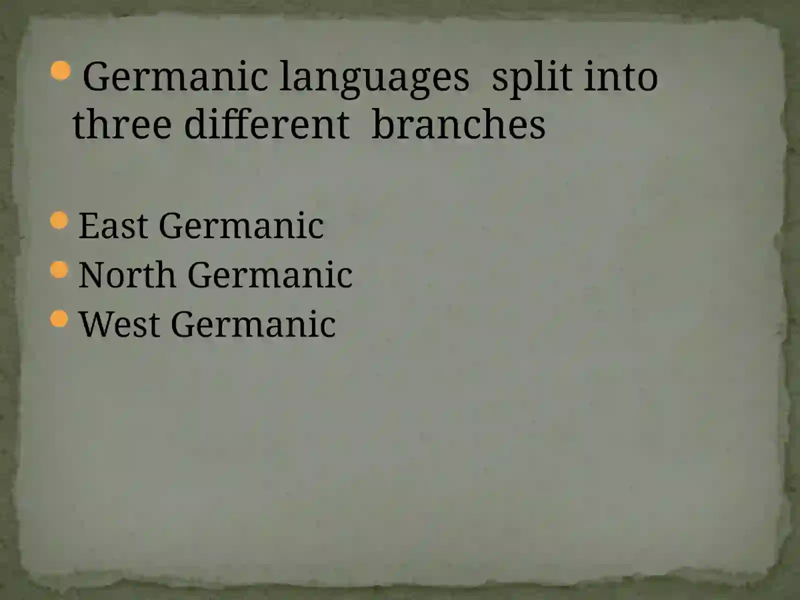West Germanic languages 3