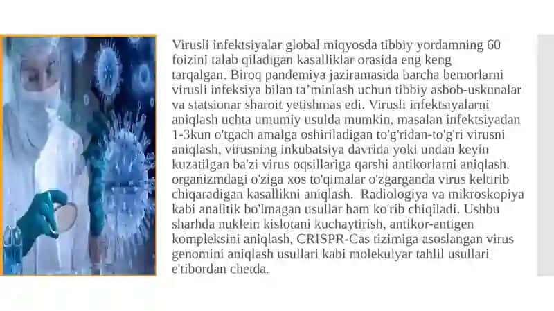 Virusalogiya fanidan tayyorlagan mustaqil ta'limishi 3