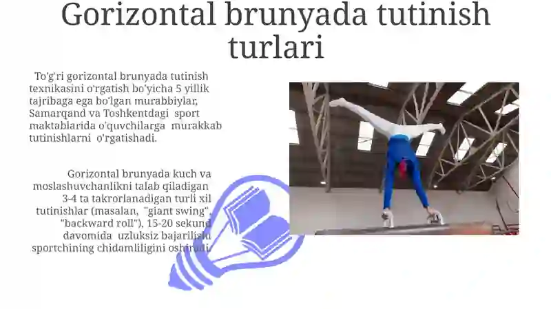 Gorizontal Bar Mashqlari 3