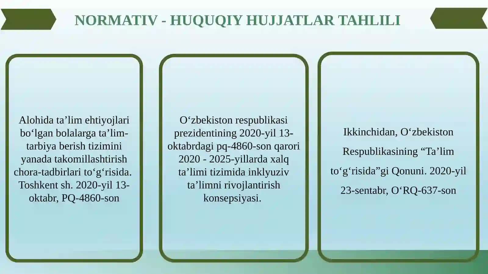 INKLYUZIV TAʼLIM JARAYONIDA ALOHIDA TAʼLIM EHTYOJLARI BOʻLGAN BOLALARNI TOʻGARAKLARGA JALB QILISH 3