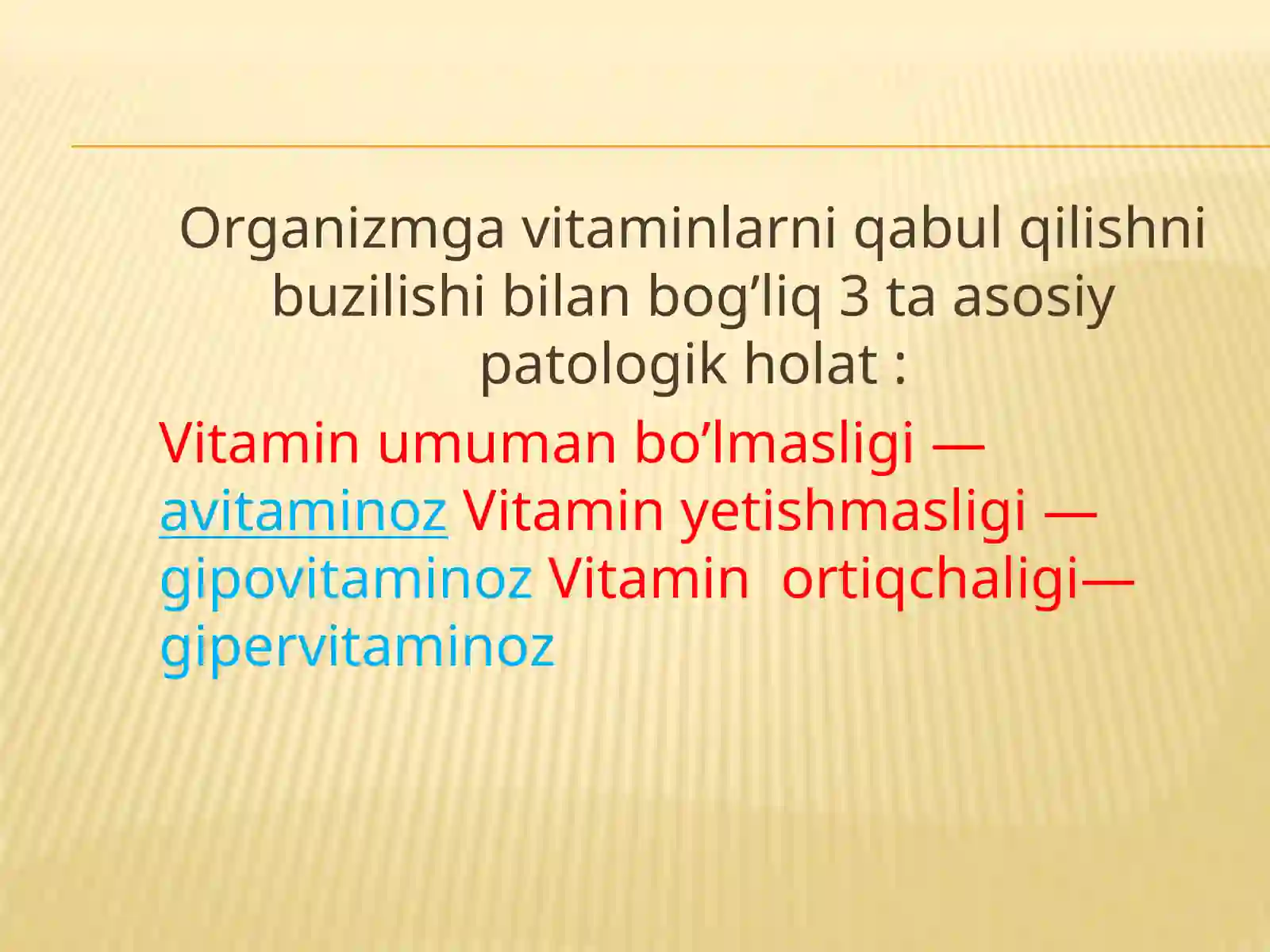 VITAMINLAR 3