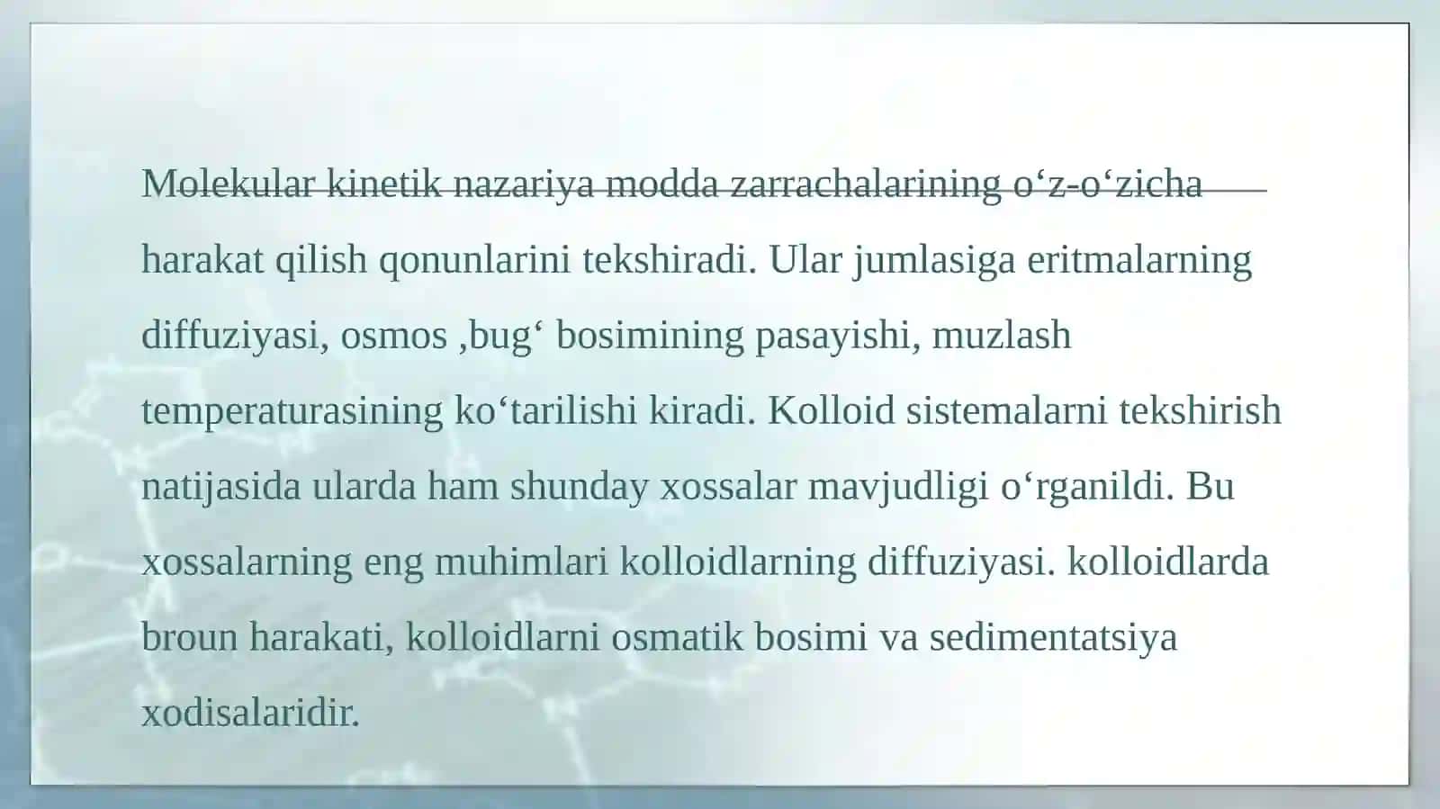 KOLLOID KIMYO 3