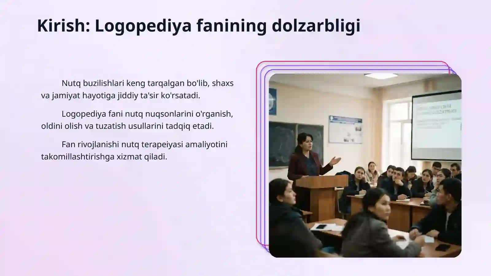 Logopediya fanining predmeti, maqsadi va vazifalari bo‘yicha ilmiy manbalarni tahlil qilish 3